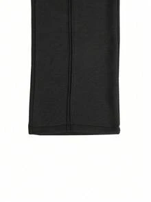 Men's Casual Solid Color Drawstring Waist Sports Pants, All Seasons