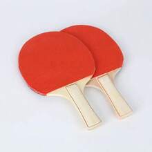 一套包含2支乒乓球拍和3个乒乓球，适合初学者、健身、休闲、运动训练，是馈赠佳品，颜色和款式随机。 - 彩色 - 查看 1