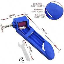 Bohrerschärfer, tragbares Diamantbohrer-Schärfwerkzeug zum Schleifen von Eisenbohrern, Handwerkzeug, passend für einen Breitenbereich von 2–12,5 mm