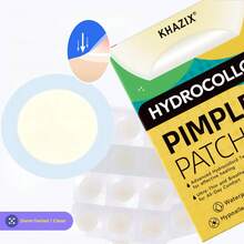 48 Stücke/12 Stücke traditionelle chinesische Medizin Akne Pflaster, mit Beifuß, Teebaum-Öl, Honig-Essenz, Hydrokolloid-Material, alkoholfrei, ermüdungslindernd, entspannend