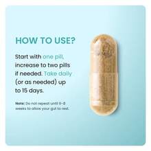 15 Day Cleanse - Gut And Colon Support | Caffeine Free | Advanced Formula With , Cascara Sagrada, & Psyllium Husk | Non-GMO | 30 Capsules - 1 Bottle - 查看 6