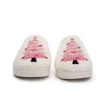 Pantuflas térmicas de árbol de Navidad rosa para mujer, pantuflas interiores suaves y cálidas con forro polar para otoño/invierno, Galentines, Puppy, Carnaval, zapatos, selecciones de primavera y verano, regalos para damas de honor, habitación, decoración de dormitorio, playa, viaje, para hombres, para mujeres, vacaciones, Día de la Mujer, artículos esenciales de viaje, recuerdos de boda, Y2k, dormitorio, accesorios de coche para mujeres, decoración de cocina, cosas lindas - Multicolor - Ver 6