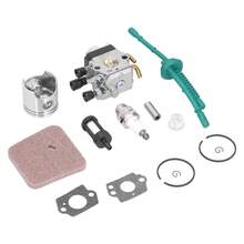 Kit de reparación de filtro de aire resistente al desgaste para carburador de pistón cilíndrico de 34 mm 4140 020 1202 Apto para Stihl FS55 FS45 FS38 - Multicolor - Ver 8