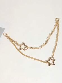 سلسلة بنطلون الجمجمة الرائعة للرجال - إكسسوارات أسلوب الشارع الهيب هوب - فضي - مشاهدة 8