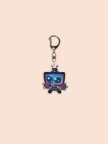 1PC Cartoon Acrylic Keychain, Cute Bag Accessory, Anime Character Keychain, Car Keychain, Backpack, Jewelry Accessory, Perfect For Everyday Wear, Great Gift For Friends And Fans Gifts For Mother, Father, Graduation, And Teacher - Multicolor - View 15
