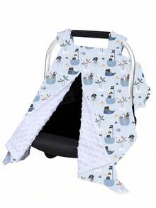 1 Stück Sonnenschutz für Kindersitz: Dient sowohl als Regenschutz für den Babysitz als auch als weiche Fleece-Decke. Das weiche Fleecematerial ist warm und wasserdicht. Es hat ein Sichtfenster und kann als Sitzauflage verwendet werden. Geeignet für Babys/Kleinkinder. Auch praktisch für Mütter zum Stillen zu verwenden.