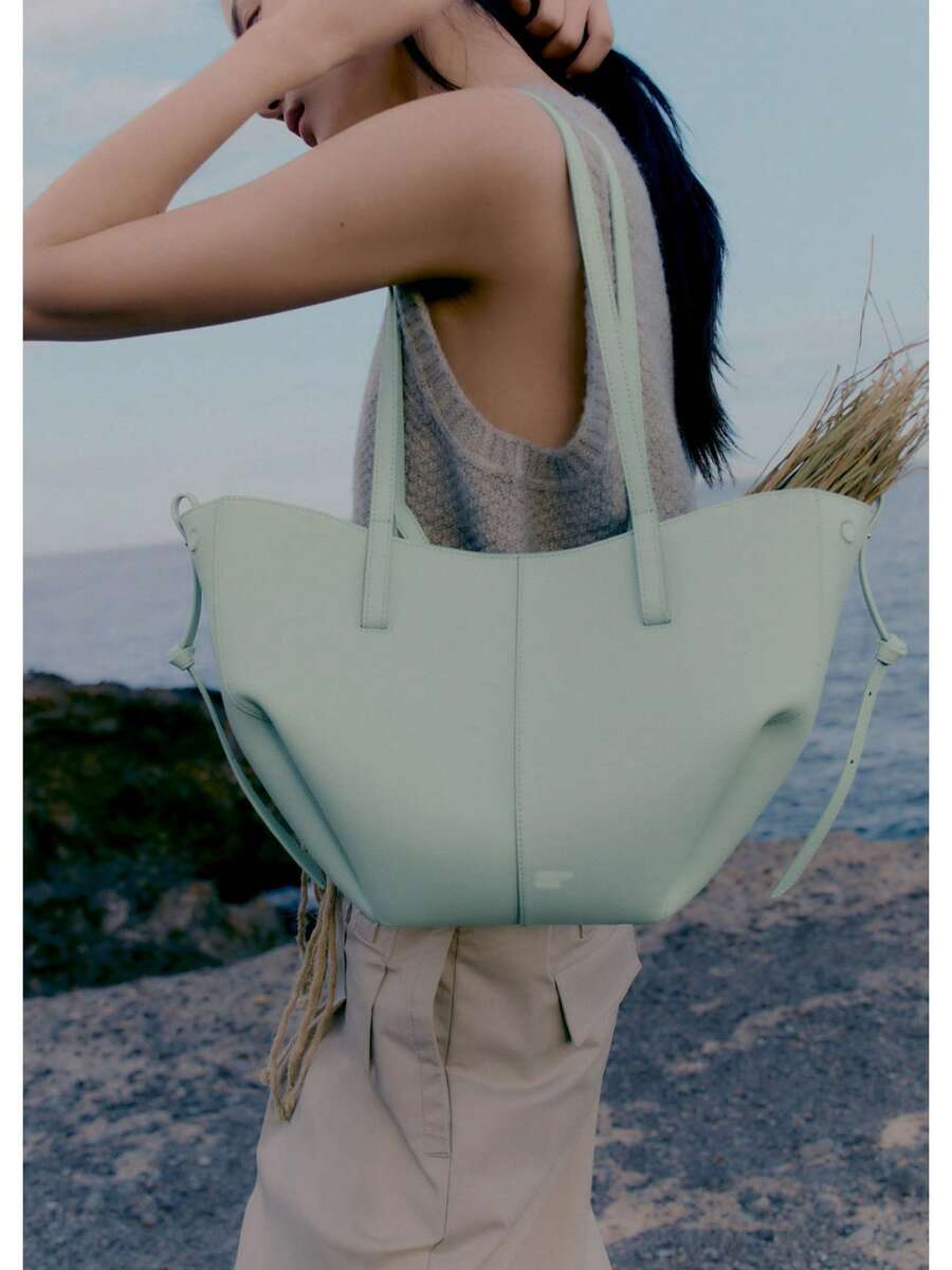 Men Tote Bags - Sea Blue Trumpet - View 1