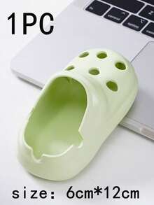 1 件独特的软粘土陶瓷木屐鞋烟灰缸，仿真日常工具设计，适合家庭、办公室、酒店装饰，完美的情人节和新年礼物，春节收藏品