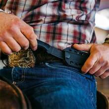 MKC Black Feet Fixed Blade Knife Fishing Portable Camping Hiking Survival Outdoor Leisure Essential EDC Equipment Tool Hand Knife EDC-MKC - trái cam - Xem 5