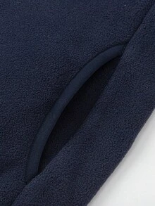 Balabala 2026 Tween Boy Spring Anti-Static Lightweight Letter Print Zip-Up Casual Loose Jacket - Blue Tint - View 7