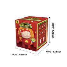 Miniso GG Bond Classic Blind Box Diverse Shape Design + Exquisite Craftsmanship PVC Material Figure Play Collection / Desktop Ornament / Must-Have For Blind Box Enthusiasts With Both Ornamental And Interesting Features (1 PC Random Delivery)
