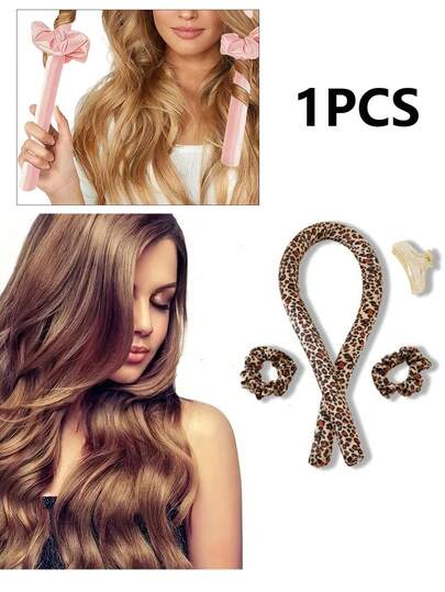 Heatless Curls Overnight,Hair Curlers To Sleep In,No Heat Satin Curling Rod Set,Eternal Muse Rollers,Sleeping Blowout Headband,Foam Curly Tie Ribbon Styling Tool For Long Hair