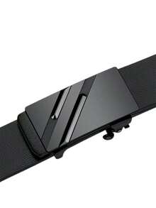 1pc Men's Belt, Fashionable & Versatile Black/Leisure & Business Gold/Youth & Middle-Aged Silver Belt, Suitable Daily Life, As A Boyfriends And Elders Summer, School Fall, Autumn, Halloween Autumn-Winter Accessories,Suitable Teens, Youth,Men,Casual, Outdoor, Athletic, Vacation, Graduation Gifts, Birthday, Daily Wear - 彩色 - 查看 6
