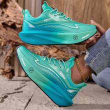 2025 New Lightweight Shock-Absorbing Running Shoes, Soft Sole, Unisex, All Season - Mint Green - View 5