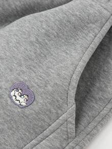 Balabala Pantalones de felpa para niñas preadolescentes NaiPuPu, cálidos y acogedores para el invierno 2025 - gris medio - Ver 7