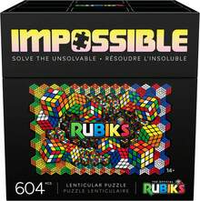 Juegos Cubo de, Rompecabezas Imposible de, Rompecabezas Lenticular de 604 Piezas, Edades 14+ - 1 - Ver 4