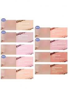 Rom&nd Romand BETTER THAN CHEEK C04 Pear Color, Matte Velvety Powder Blush Fusing Into Skin, Gradient Shading Effect, Warm Tone Brightens Complexion, Oil Control, Suitable For Dry Skin, 5 Seconds Quick Radiance, Brightens Eye Area, Gradient Embossed Exterior, Color Intensity Guide, Korean Cosmetics - C04 LÊ CHIP - Xem 7