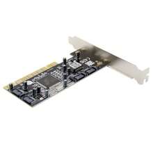 New 4 Port SATA PCI Expansion Card PCI To SATA Adapter Card RAID 0 - 白色 - 查看 5