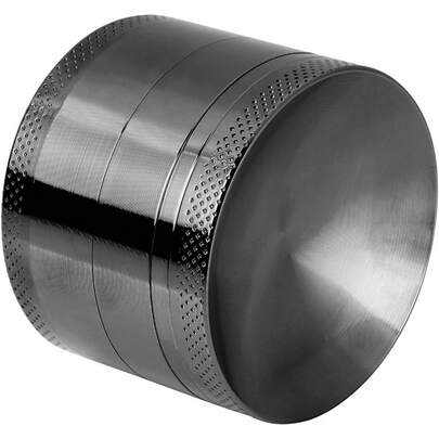 Anpro Herb Grinder Premium Zinc Alloy,Portable Herbal Grinders With Sifter And Magnetic Top For Dry Herb And Spices - 2.15 Inches