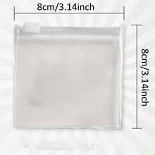 30pcs Reusable Ziplock Jewelry Storage Pouches - Transparent - View 9