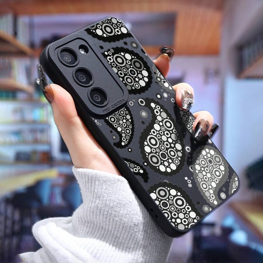 Funda de Teléfono Mate de Lujo para Galaxy S24 Ultra S23 Plus S22 + S21 S20 FE S10 A72 A54 5G A53 A52 A52S A15 A14 A13 A12 A22 A21S A51 A33 A32 A23 5G GT7 - Colores mixtos - Ver 1
