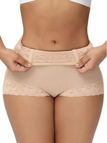 Tummy Control Shapewear Shorts Faja Colombianas Moldeadoras Compression Underwear Flat Tummy Butt Lifter Panties-Valentine's Day Women's Shorts - màu sắc - Xem 14