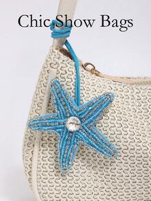 Mặt dây chuyền vỏ sò biển thủ công kiểu dáng cổ điển, giản dị dành cho nữ - Quà tặng trang trí, đa năng cho quần áo và túi xách - Nhiều màu - Xem 10