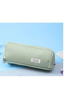 1个大容量铅笔盒，双层隔层铅笔袋，男女通用，黑色多功能文具收纳袋，适用于学校和办公室，可存放学习用品，返校必备 - 彩色 - 查看 14