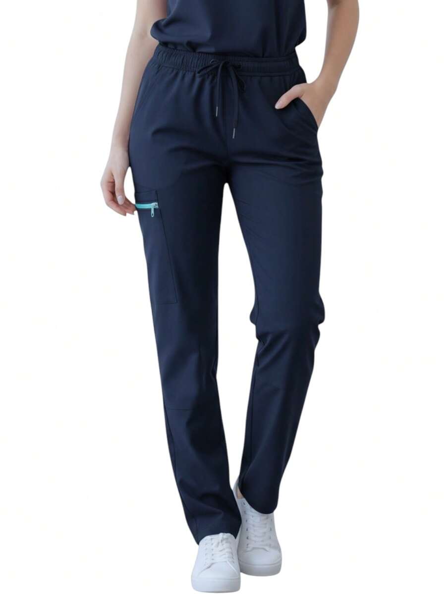 SOULMATE Pantalón Quirúrgico Dama Alex_a - Azul Marino - Ver 1