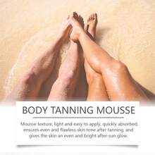 Darkening Body Mousse For Summer Tanned Skin, Moisturizing And Even Skin Tone-Free Shipping-Quick Ship Items-Christmas Gifts|Stocking Stuffers|Stocking Stuffers For Women|Gifts For Women|Travel Essential|Small Gifts - 杏色 - 查看 3