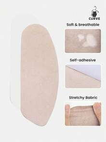 10片装一次性无纺布大腿防摩擦垫,大码适用,防摩擦大腿保护贴,柔软透气,防摩擦条,防汗隐形,男女通用,超薄大腿护垫,适合夏季、户外、旅行、跑步、徒步、健身和日常穿着,轻便舒适的大腿防摩擦贴片。 - 彩色 - 查看 4