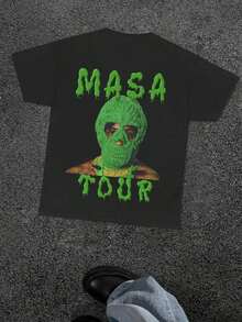 -ShirtsYoungboy Make America Slime Again MASA Merch,Youngboy Never Broke Again,Vintage-Hop Y2K Streetwear Men Women Fans,Yb Shirt - 黑色 - 查看 6