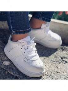 Tênis Infantil Confortável e Seguro | Esportivo, Macio e Antiderrapante - 18 ao 34 - Branco - Visão 10