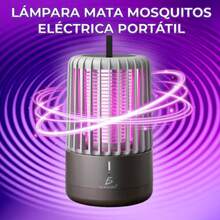 ELE-GATE Lampara Anti mosquitos Eléctrica con Tecnología UV - Multicolor - Ver 2
