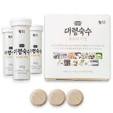 30 Tablets - Seoul Soup Secrets - Instant Korean Soup Tablet Seafood Vegetable Stock Broth  Ingredients Made In Korea - Apricot - View 2
