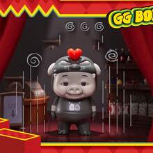 Miniso GG Bond Classic Blind Box Diverse Shape Design + Exquisite Craftsmanship PVC Material Figure Play Collection / Desktop Ornament / Must-Have For Blind Box Enthusiasts With Both Ornamental And Interesting Features (1 PC Random Delivery)