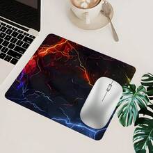 YUFZX Fashionable Rainbow Lightning Style Extended Mouse Pad With Non-Slip Stitched Edges, Available In Multiple Sizes. Perfect For Desktop Gaming And Office Use. Makes A Great Gift For Boys And Girls, And Is Also Suitable For Christmas And Halloween. - Multicolor - View 7