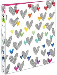 Almacenamiento de archivos  + Amy - Carpeta de anillas redondas de 2.5, capacidad para 175 hojas, carpeta, Find Inspiration, 1 GKTS - 1 carpeta - Ver 7