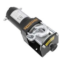 Cabrestante Eléctrico De 3000 Libras 12 V Cable De Acero Para Atv Utv, Remolque, Cabrestante Todoterreno - Negro - Ver 9