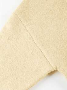 Women's Casual Cardigan, High-Quality Knitted Fashionable Knitwear Top, Autumn/Winter - Apricot - View 8