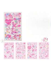 Animated Cartoon Cute Fresh And Sweet New Series Stickers High Value Cartoon Cute Free Cutting Landscaping Stickers