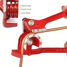 三合一弯管器，适用于 1/4" (6mm)、5/16" (8mm) 和 3/8" (10mm) 铜管、黄铜管、铝管和薄钢管 - 彩色 - 查看 7