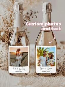 11Pcs Custom Label For Wine Bottle Custom Label For Candle, Personalized Label Birthday Party Decor Retirement Party Wedding Decor Custom Gifts, Decor Custom Gifts,Back To School Fashion