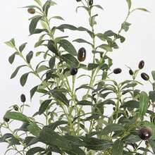 Piorlado Realistic Artificial Olive Tree, Lifelike Faux Olive Plant For Home, Office, Garden Décor (Without Ceramic Pot) - 180厘米 - 查看 7