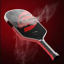1pc T700 Carbon Fiber Pickleball Paddle - Hot-Pressed Monocoque Structure, 16mm PP Honeycomb Reinforced Core, Non-Slip Handle | Professional Grade Unisex, Enhances Spin, Friction, Control, Power And Stability - A - View 1