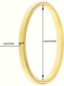 2个男女通用金属衬衫袖扣，防滑金属袖扣，耐用免洗袖口松紧带，男女皆宜，派对及节日用品，金属弹簧手镯弹力臂带