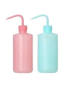 1-2 件 8.45/16.9 盎司塑料挤压瓶 - 冲洗瓶浇水工具、植物和花卉多肉植物浇水瓶（带塑料弯嘴）、盆栽植物尖嘴浇水瓶、纹身清洁瓶