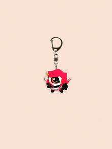 1PC Cartoon Acrylic Keychain, Cute Bag Accessory, Anime Character Keychain, Car Keychain, Backpack, Jewelry Accessory, Perfect For Everyday Wear, Great Gift For Friends And Fans Gifts For Mother, Father, Graduation, And Teacher - Multicolor - View 12