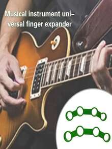 1pc Universal Finger Stretcher, Guitar Chord Opener, Finger Trainer For Piano, Great Musical Instrument Gift - Multicolor - View 3