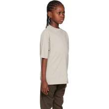 Rick Owens Big Kids Off-White Concordians Jumbo Short Sleeve T-Shirt |  | Teen Boys Sweatshirts - 預設 - 查看 2